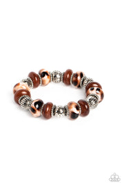 Warped Wayfarer Brown Bracelet