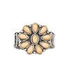 Stone Gardenia - Brown Ring