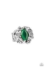 Tropical Flora Green Ring