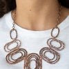 Empress Impressions - Copper Necklace