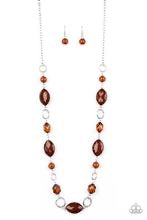 Shimmer Simmer Brown Necklace