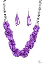 Savannah Surfin - Purple Necklace