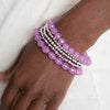 Sugary Sweet - Purple Stretch Bracelet