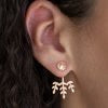 Autumn Shimmer - Rose Gold Earrings