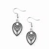 Distance PASTURE - White Earrings