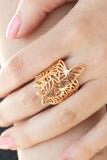 Banded Butterflies - Gold Ring