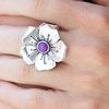 Boho Blossom - Purple Ring