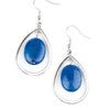 Seasonal Simplicity - Blue Earrings