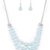 Spring Social - Blue Necklace