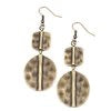 Lure Allure - Brass Earrings