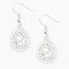 Star-Crossed Starlet - White Earrings