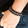 WEAVE It At That - Black Urban Bracelet