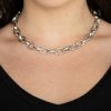 Urban Uplink - Silver Necklace