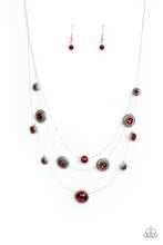 Sheer Thing Red Necklace