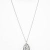 Gleaming Gardens - Silver Necklace