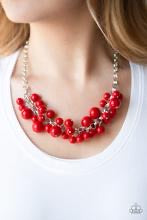 Walk this BROADway - Red Necklace