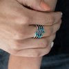 Saguaro Skies - Blue Ring