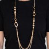 Modern Girl Glam - Gold Necklace