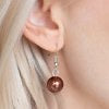 Hollywood HAUTE Spot - Brown Necklace