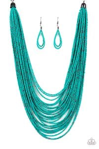 Rio Rainforest - Blue Necklace